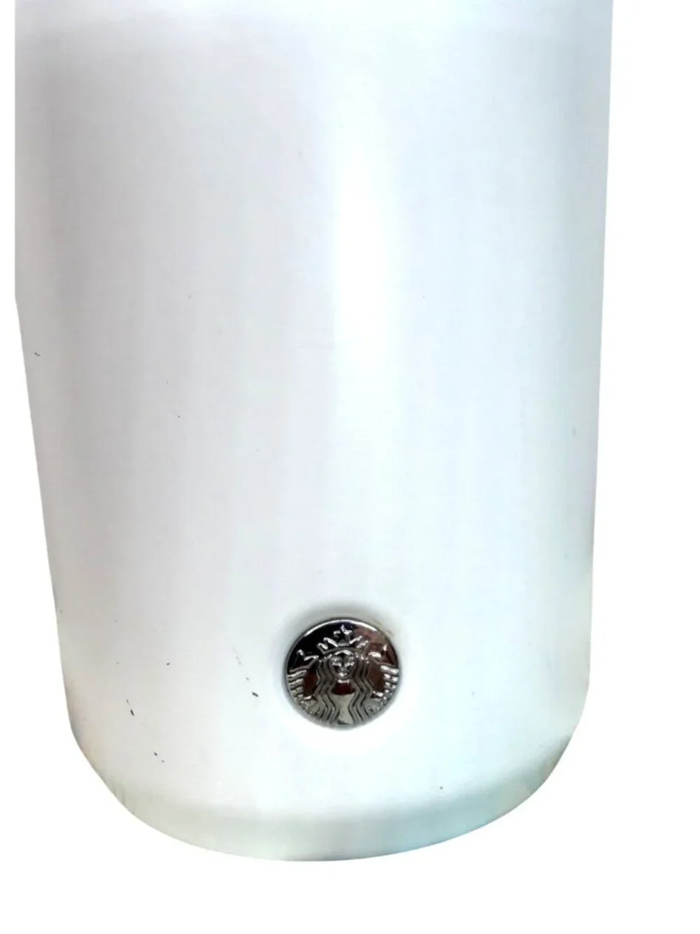 2020 Starbucks 20 oz white, gold speckles stainless steel tumbler